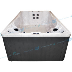 Плавательный СПА бассейн с противотоком Joyee Toronto 398x230xh120 см