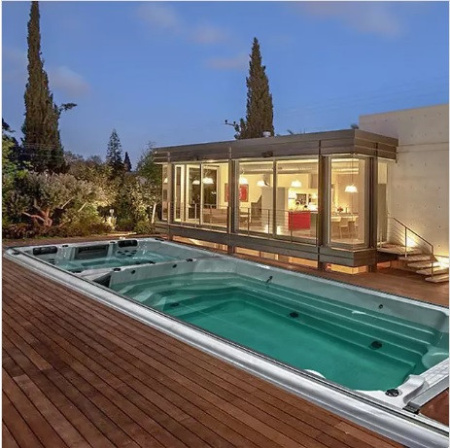 Плавательный спа бассейн с противотоком Bigeer Милле